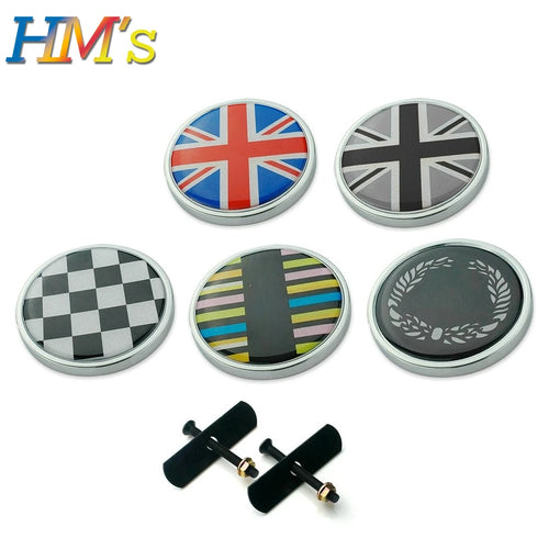 Car Accessories For MINI Cooper S One R55 R56 R60 R61 F54 F55 F56 F60 Front Grill Badge Cover