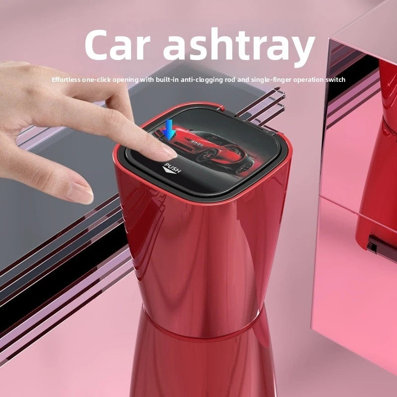 High-end car ashtray, vehicle ashtray, creative interior accessories for cars