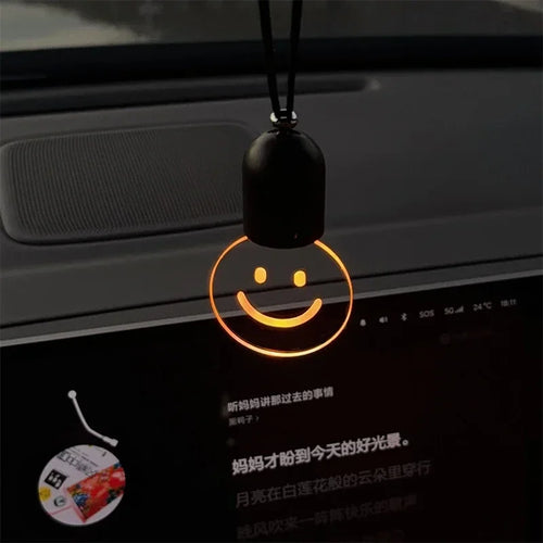 Car interior rearview mirror accessories, dual interior lights decoration, car rearview mirror decoration, ordinary